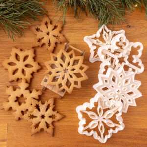 Snaigių sausainių formelės