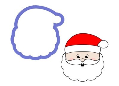 Kalėdų senelio galva