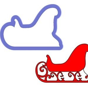 Kalėdų senelio rogės