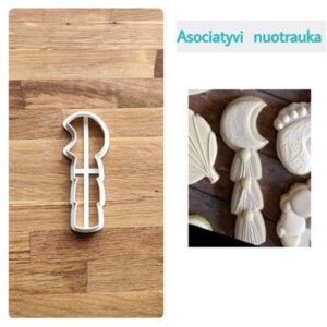 Mėnulis su kutukais - tuščiavidurė forma
