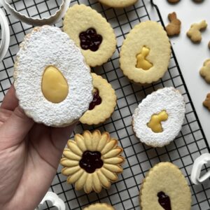 Linzer Velykinių sausainių formelių rinkinys
