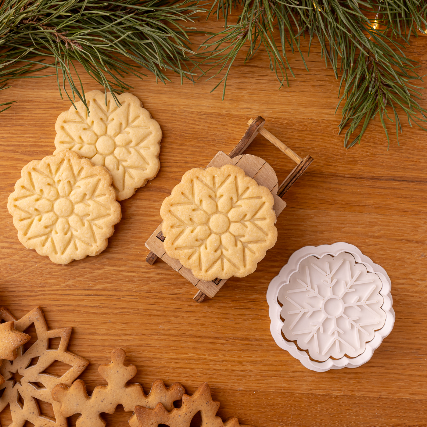 Keturios snaigutės - sausainių formelės - Image 4