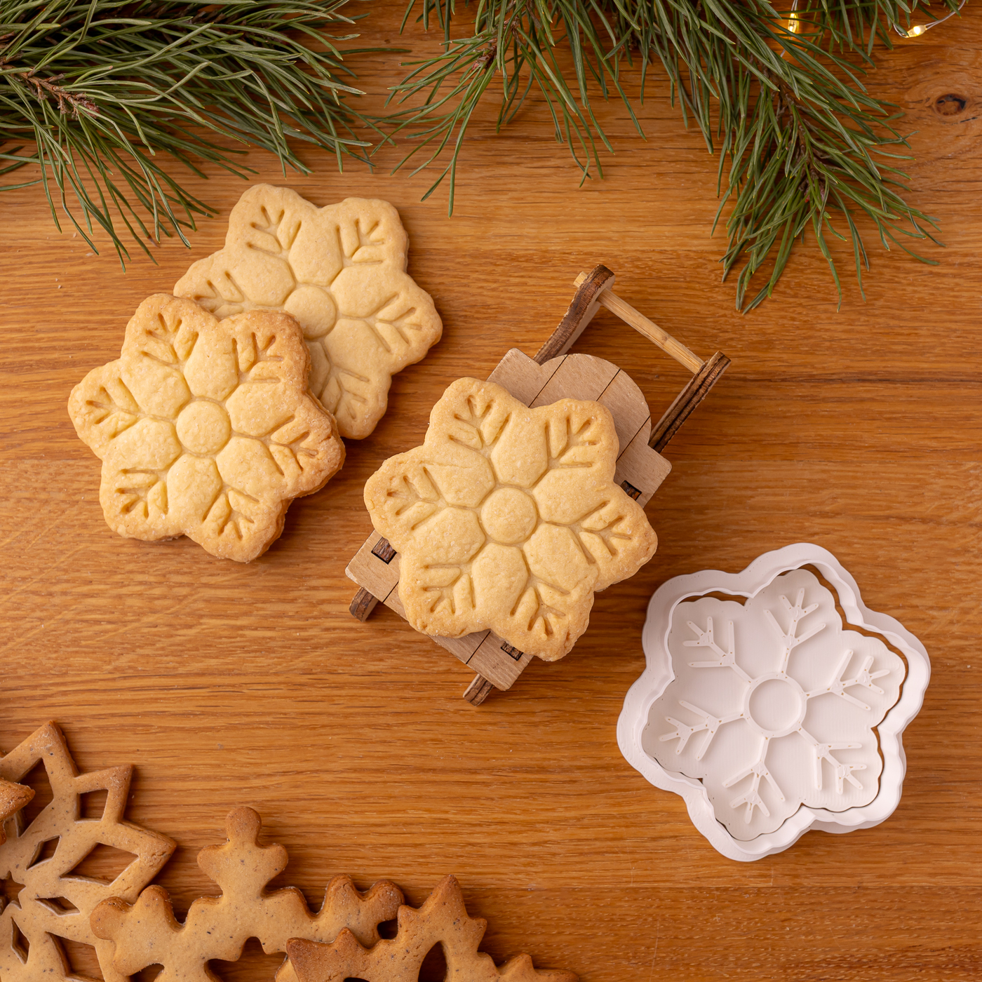 Keturios snaigutės - sausainių formelės - Image 5