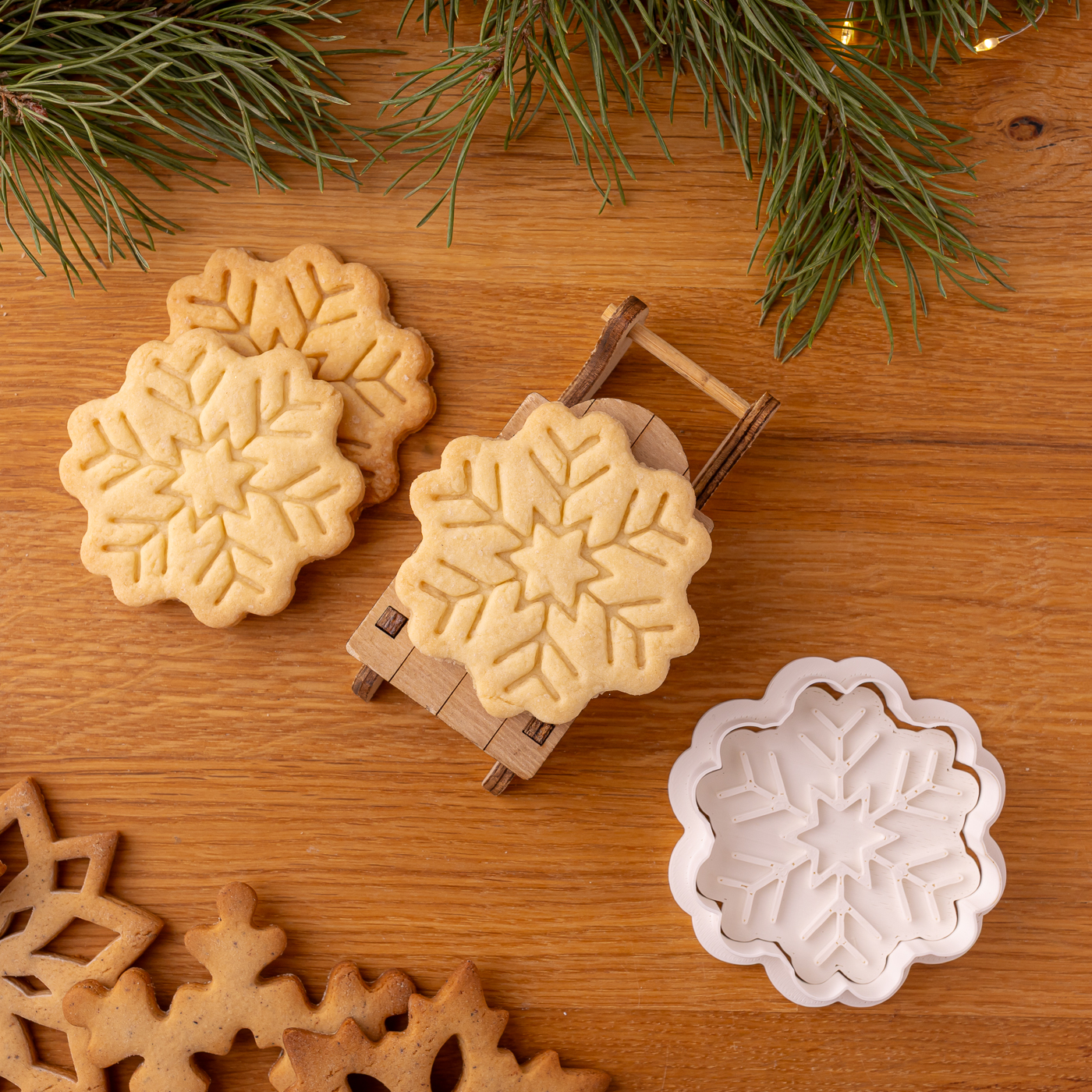 Keturios snaigutės - sausainių formelės - Image 6