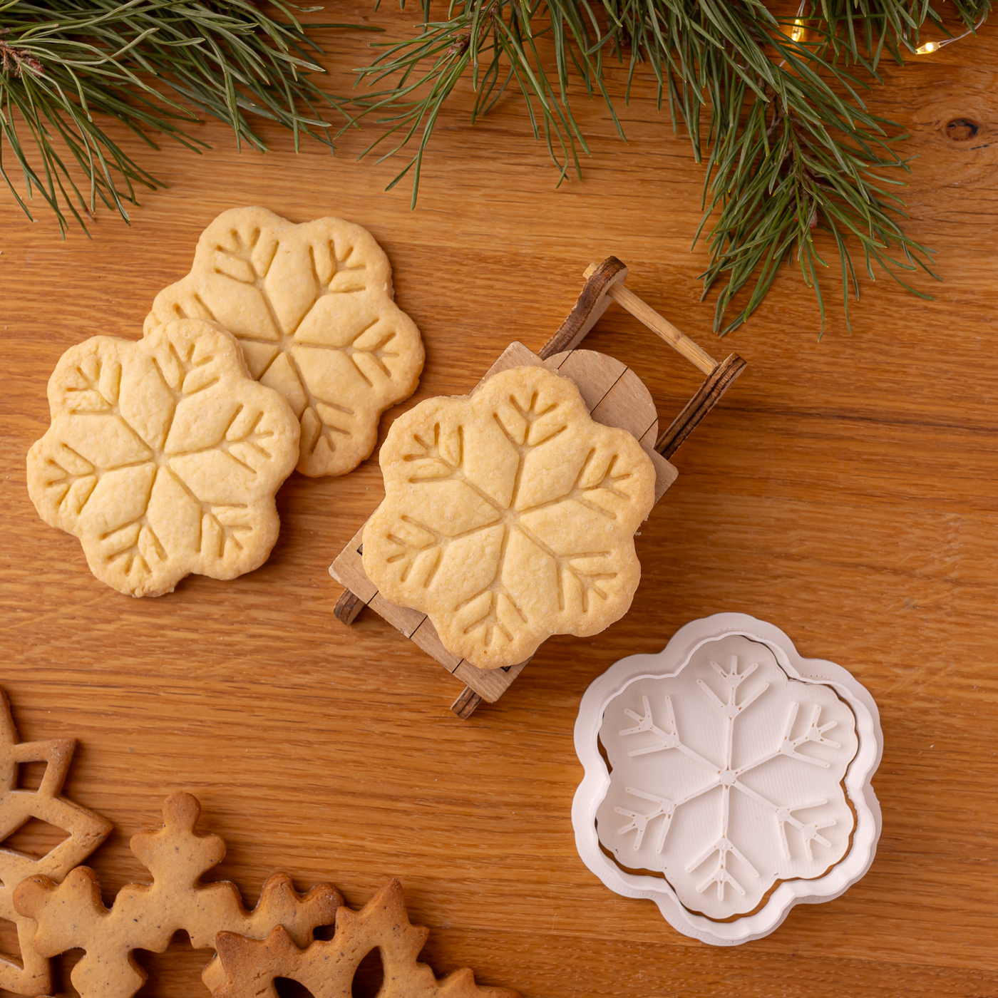 Keturios snaigutės - sausainių formelės - Image 7