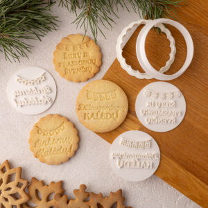 Kalėdinės linkėjimų formelės gražiausiems sausainiams