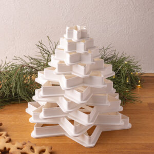 Formelės meduolinei eglutei - 6/8kampės žvaigždės